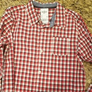 NWT Boys Button Down Shirt